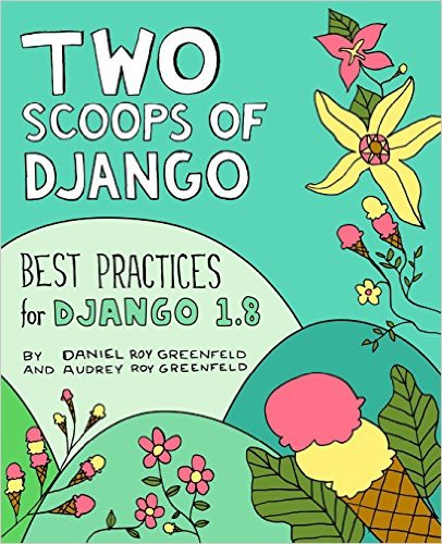 Two scoops of Django book cover