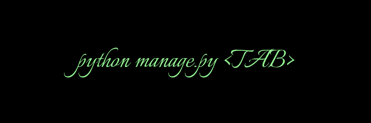 Python Manage.py