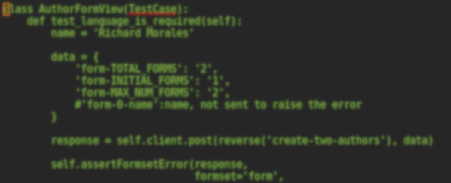 Formset example code
